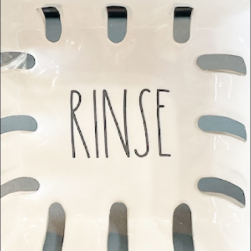 NEW Rae Dunn RINSE Small Colanderππ« - Picture 4 of 4